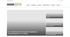 Desktop Screenshot of mendozaopina.com